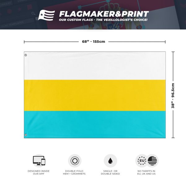 U.S. Virgin Bulgaria flag (Flag Mashup Bot) Supply - Image 3