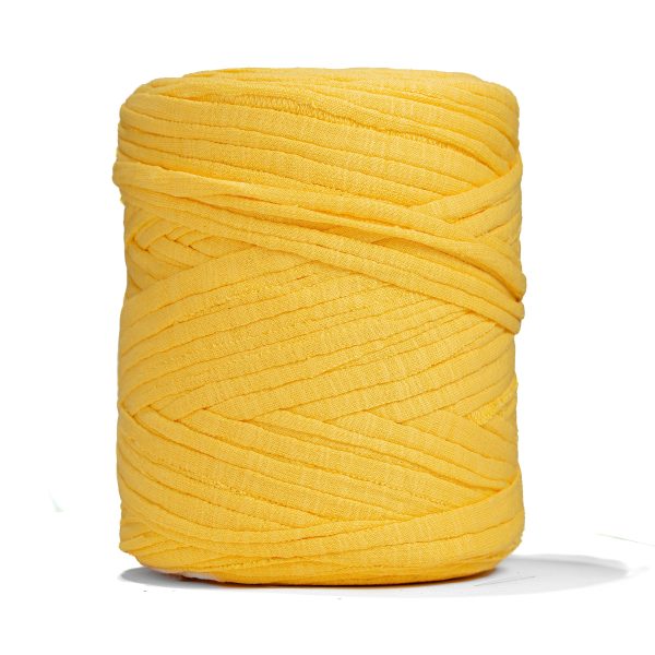 Recycled T-Shirt Fabric Yarn - Dandelion Color Online Hot Sale