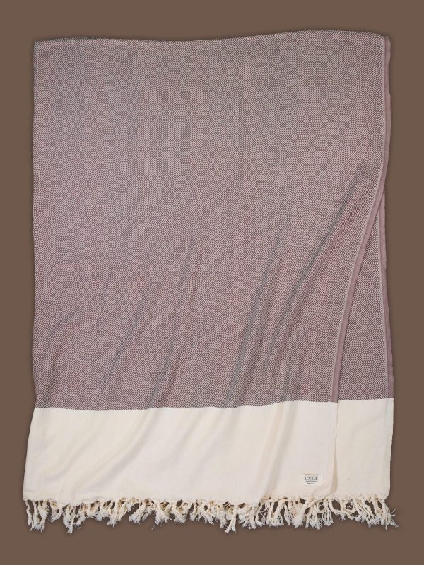 The Hamptons Blanket in Brown Online Sale - Image 2