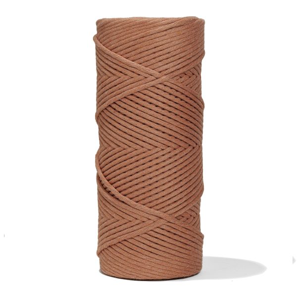 SOFT COTTON CORD ZERO WASTE 4 MM - 1 SINGLE STRAND - CANYON COLOR Online Hot Sale - Image 2
