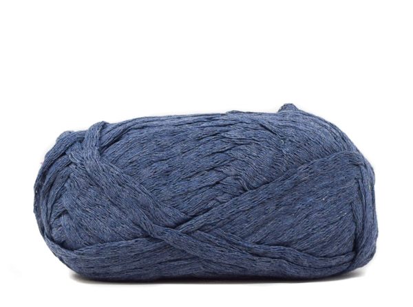 BARCELONA BRAIDED CORD ZERO WASTE - BLUE JEANS COLOR For Sale
