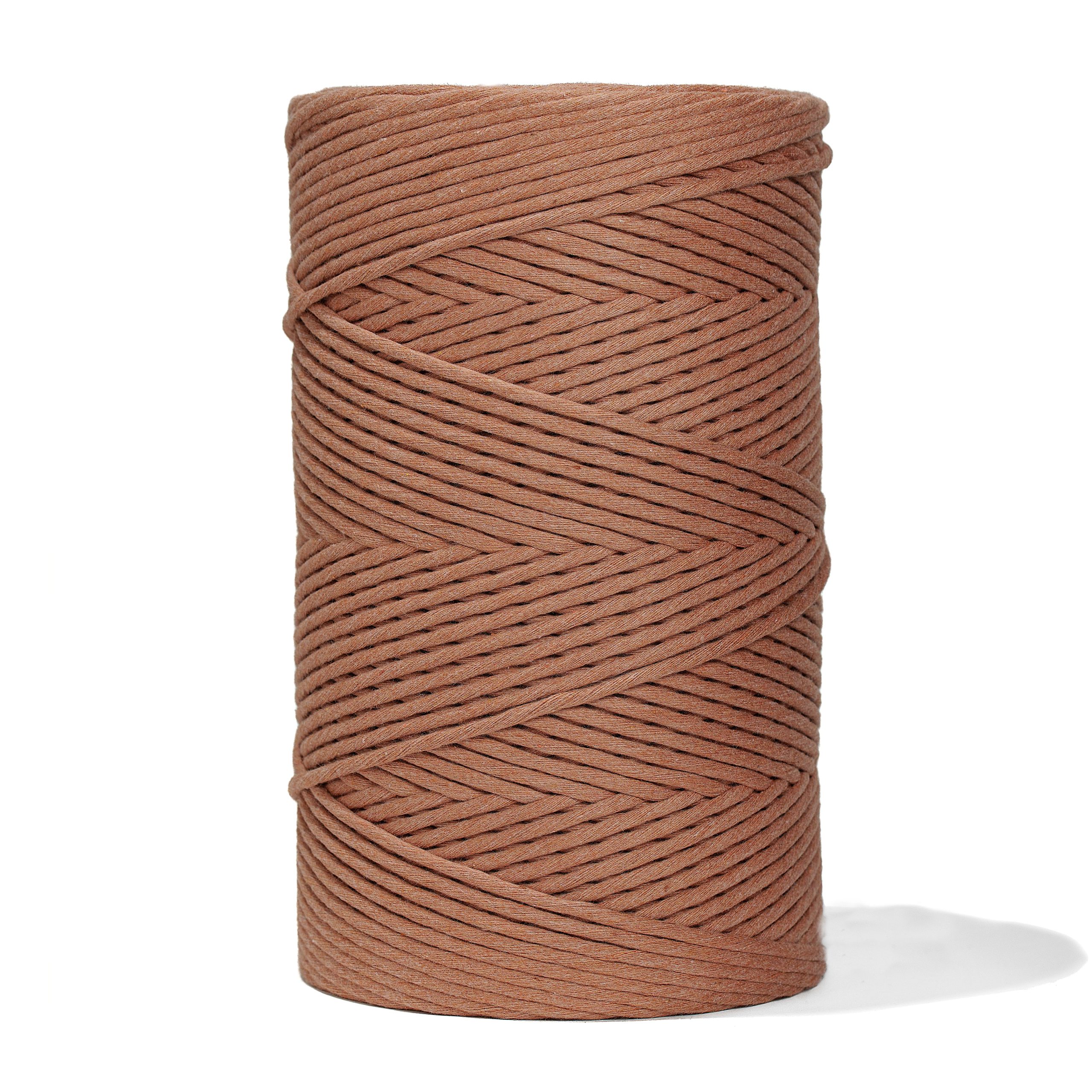 SOFT COTTON CORD ZERO WASTE 4 MM – 1 SINGLE STRAND – CANYON COLOR Online Hot Sale