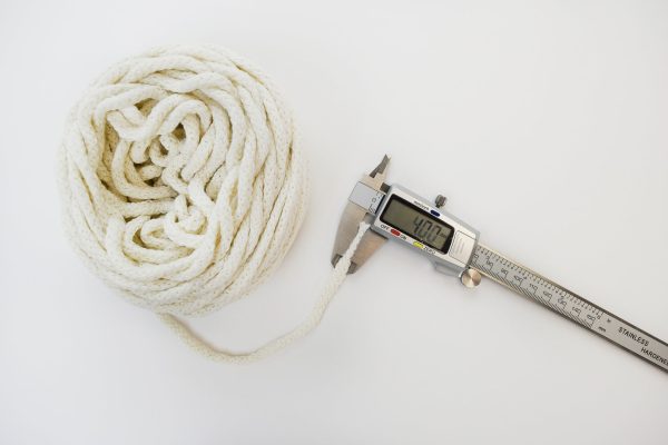 SMALL COTTON AIR 4 MM ZERO WASTE - NAVY COLOR Online now - Image 2