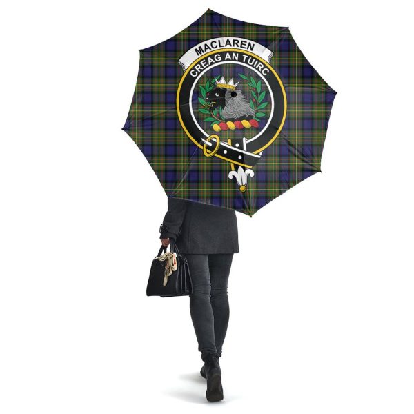 MacLaren Modern Tartan Crest Umbrella on Sale